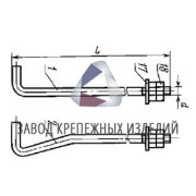 Болт фундаментный ГОСТ 24379.1-80 - фото - 2